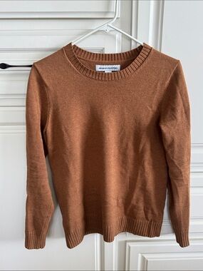 Amazon Essentials Camel Crewneck Sweater